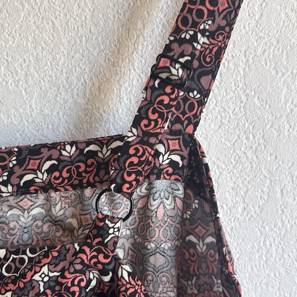 Torrid Mini Challis Sleeveless Medallion Print Sundress Spaghetti Strap Dress 1 - Picture 5 of 7